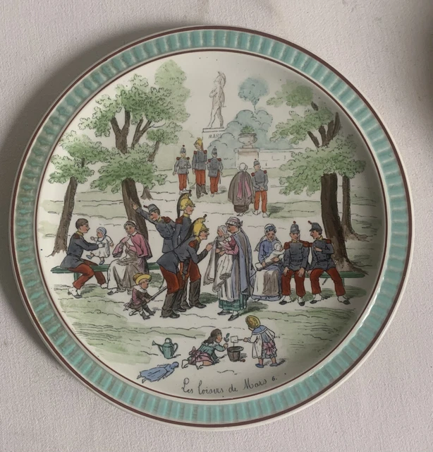 Creil & Montereau, Dinette 26 pièces, 1930 - Collection