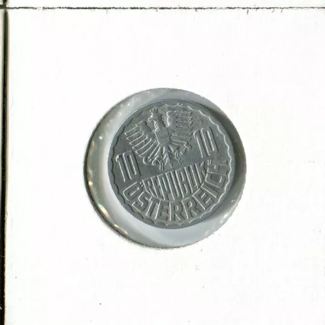 10 GROSCHEN 1969 AUSTRIA Coin #AV033C 2
