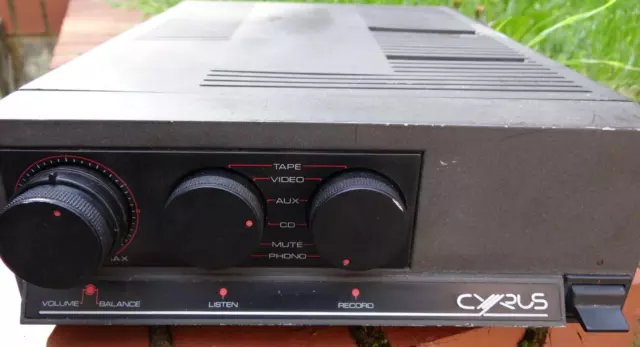 Mission Cyrus Two Amplifier HiFi With MM and MC Phono Vintage Untested For Parts