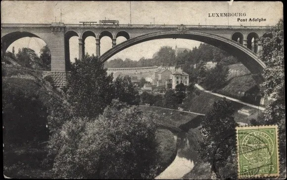 Ak Luxembourg, Pont Adolphe, Brücke - 2618931