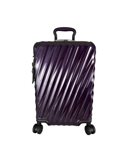 TUMI 19 Degree International Carryon 4 Wheeled Expandable Travel Case Blackberry