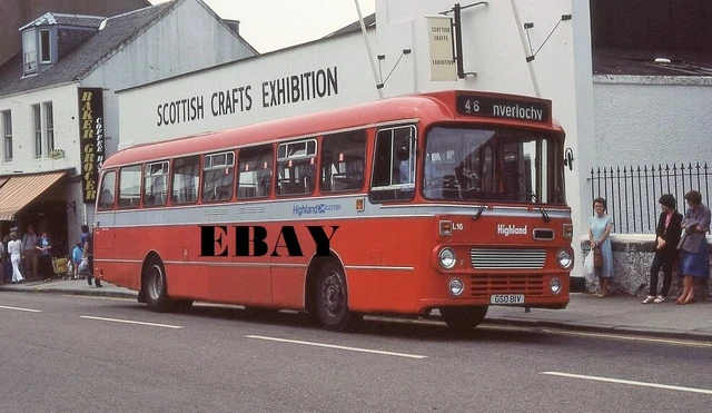 BUS PHOTO HIGHLAND OMNIBUSES/SCOTTISH Leyland Leopard GSO81V ex