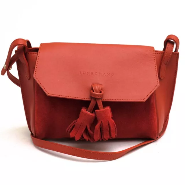 Longchamp penelope soft online blue crossbody bag