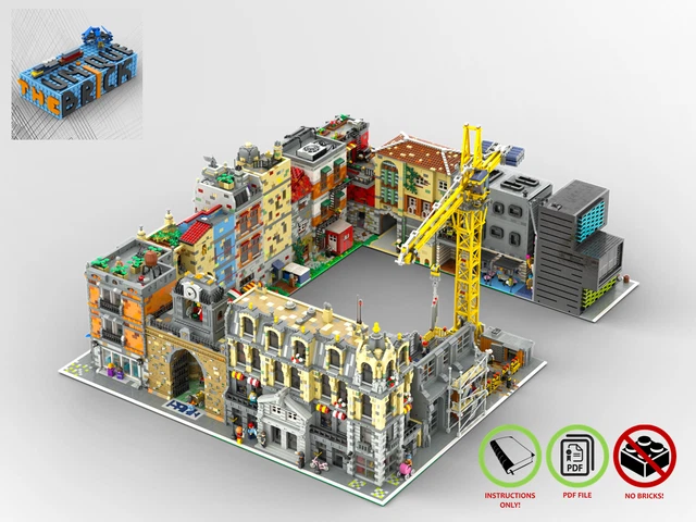 Lego Model.pdf MODULAR BUILDINGS COLLECTION - PDF Instructions Manual - Suitable for ...