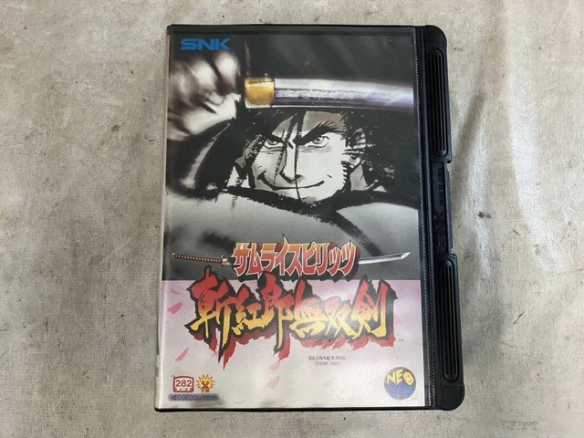 NOTICE SEULE Samurai Spirits NEO GEO AES JAP Japan