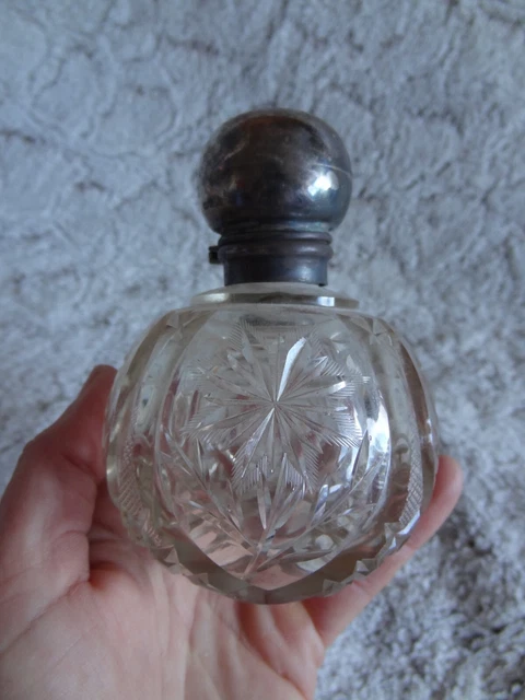 Ancienne Fiole à Opium/Parfum En Argent Tibétain - Objet Traditionnel De Collection