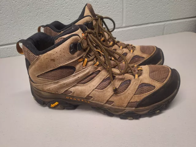 MERRELL MOAB 3 Mid Mens Size 13 Hiking Boots Waterproof Trail Shoes ...