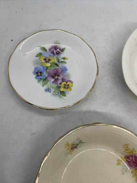 Alfred Meakin Floral Plate Midwinter Sutherland Fine Bone China Bowls Small Gold 3