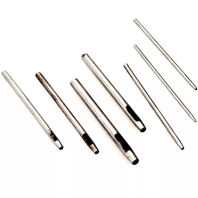 Herramientas perforadoras de orificios de cuero de 1 mm-5 mm para correas de reloj de cuero
