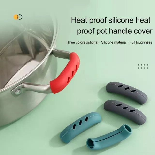Support de poignée en silicone Assist protège vos mains des températures éle
