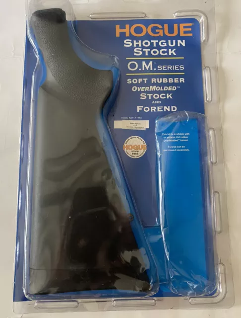 HOGUE Shotgun Stock For Remington 870 Soft Rubber OverMolded