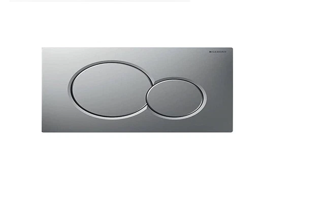 Placca di comando Geberit Sigma20 per scarichi WC Nero opaco 115.882.16.1