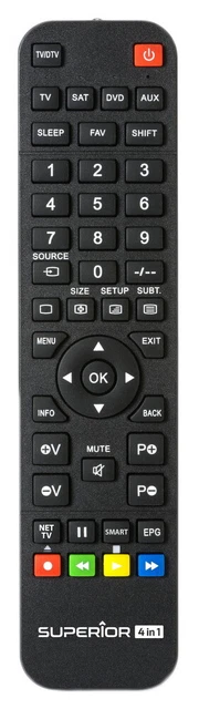 Re-Flix Superior Light 4 In 1 Remote Control For DENON RC