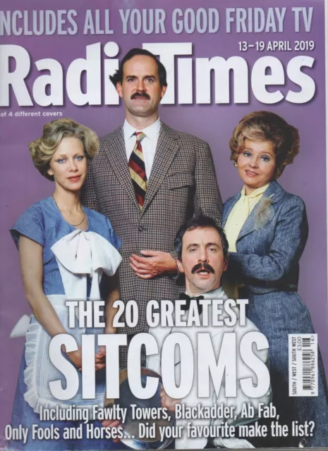 Radio Times ~13th April 2019~ *Fawlty Towers Front Cover* (South / South West)
