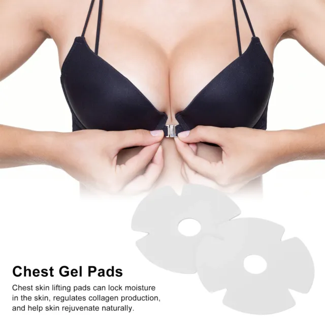 10PCS CHEST WRINKLE Pads Remove Fine Lines Inhibiting Melanin Breast Lifting  GHB $12.13 - PicClick AU