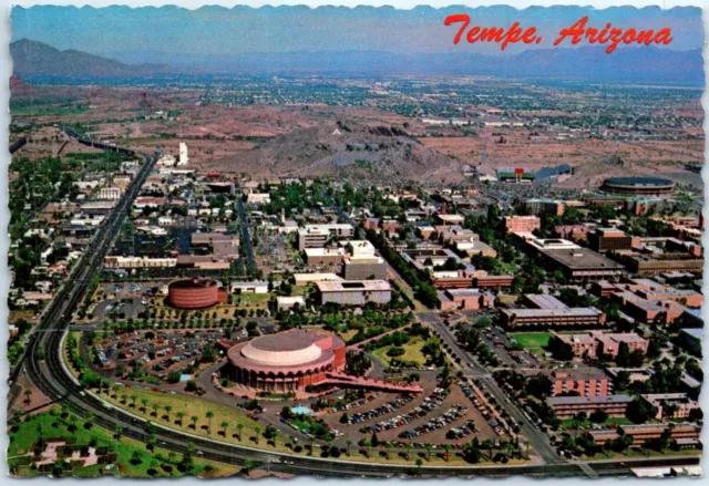 Postcard - Aerial View - Tempe, Arizona