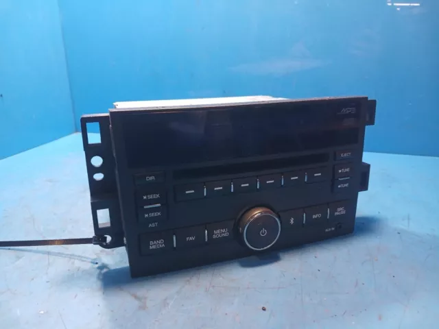 Holden Captiva Cg 7 Single Stack Radio Cd Player