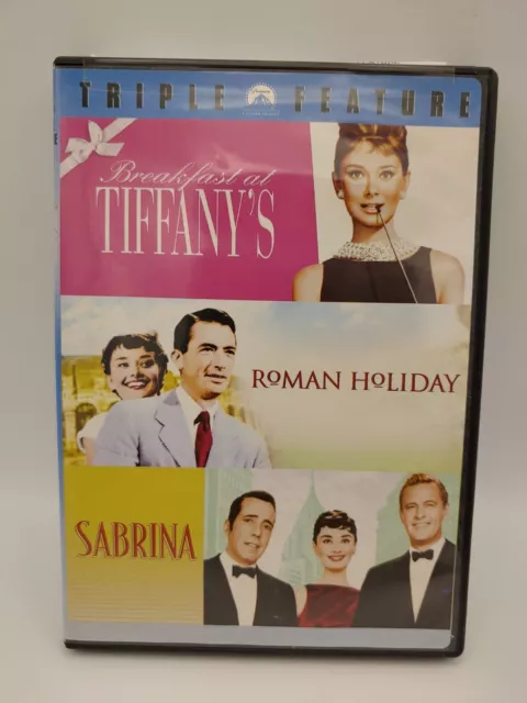 Audrey Hepburn Collection DVD | Breakfast At Tiffany’s, Roman Holiday, Sabrina