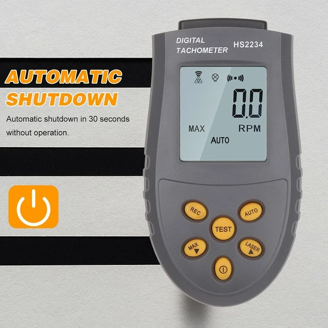 Durable Motor Speed Meter Measurement Meter Gauge Non-Contact Speed Meter