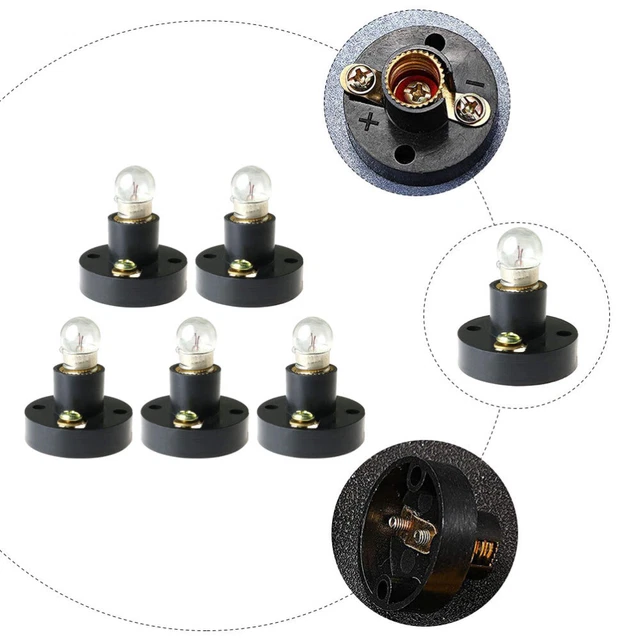 RobLuX 2 Pezzi Portalampada E27 con Interruttore ON/OFF Porta Lampadina
