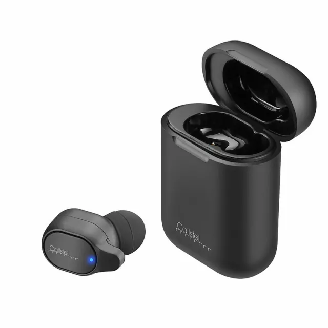 Callstel 2in1-Live-Übersetzer und In-Ear-Mono-Headset mit Powerbank-Box & App 3