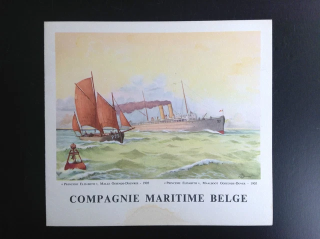 Insigne émaillé Compagnie Maritime Navigation - Paquebot L.G. - France