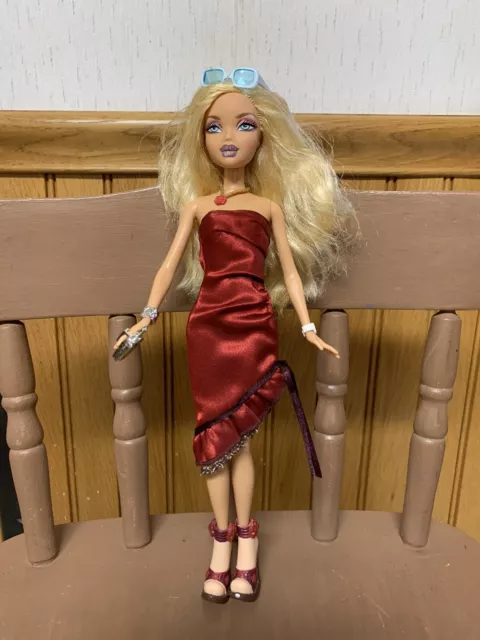 Mattel My Scene Barbie Kennedy Doll SUPER BLING Accessories Birthday Nolee Dress