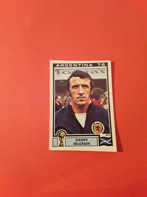199 TOM FORSYTH SCOTLAND AGEDUCATIFS FOOTBALL ARGENTINA 78 WM 1978 PANINI