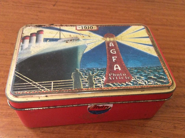 Lot De Boîtes De Pellicules Photo Vides – Vintage Pour Collection Ou Déco