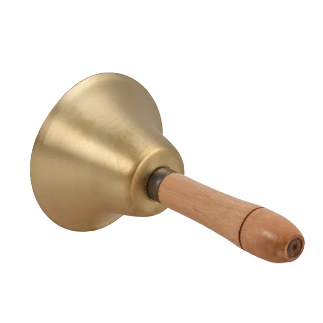 Traditional Solid Brass Hand Bell for Dinner Reception School Pub Bell I7A7