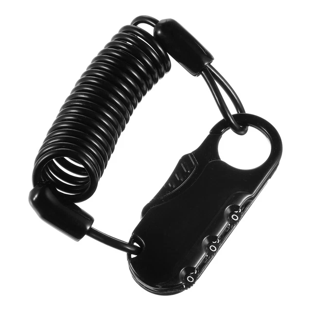 Câble Antivol Pour Casque Code De Verrouillage De Vélo Multifonction