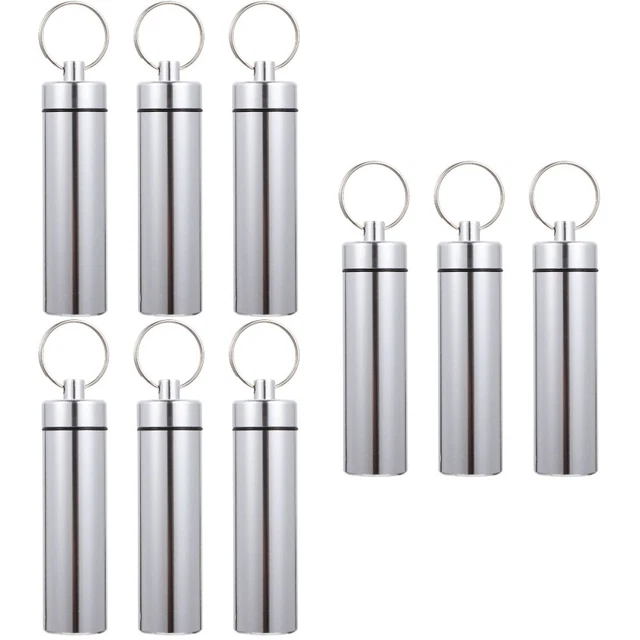 3x hisopo contenedor de almacenamiento metal soporte palillo de dientes