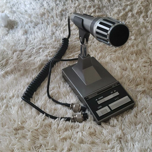 KENWOOD MC60 DYNAMIC Desktop Microphone Ham CB Radio Japan Used £155.