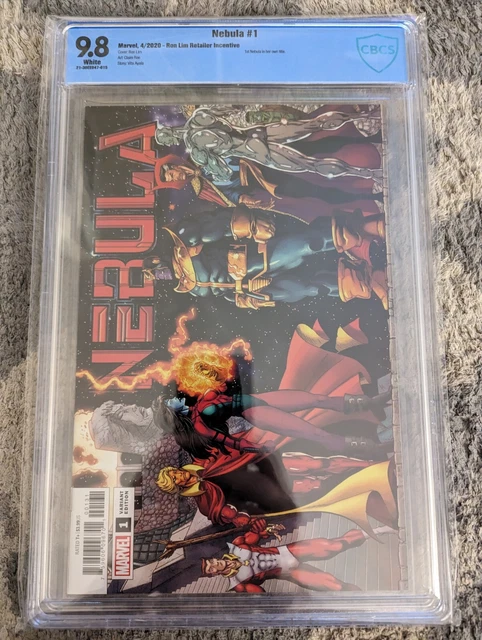 CBCS Nebula 1 9.8 Ron Lim Variant 1:100 Not CGC Retailer Incentive