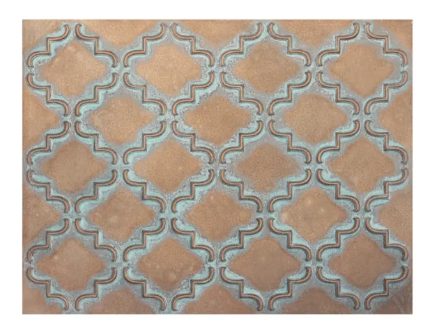 Vintage Pattern Tin ceiling Tiles Wall 3D panel PLB28 weather copper 10pcs/lot