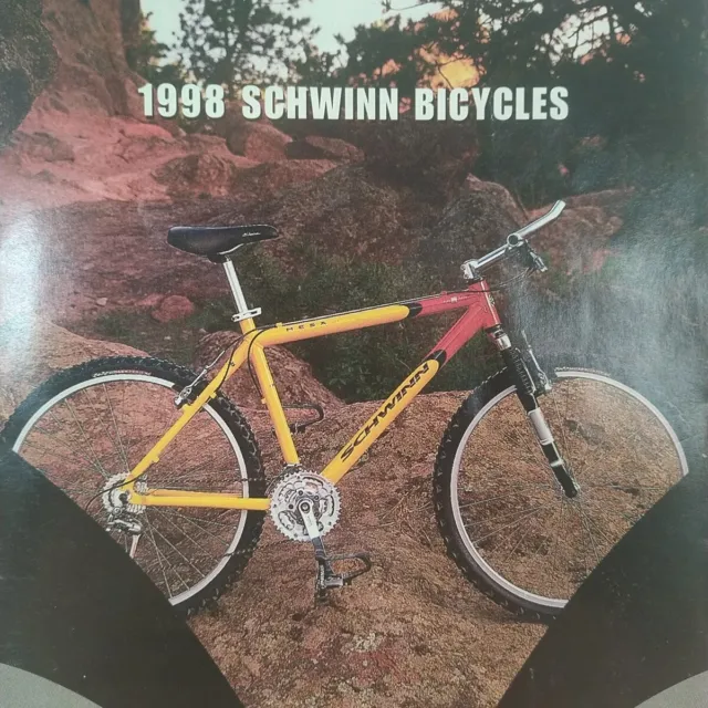 1998 Schwinn Bicycles Catalog Bike Moab Frontier Thrasher Sierra Cruiser Gremlin