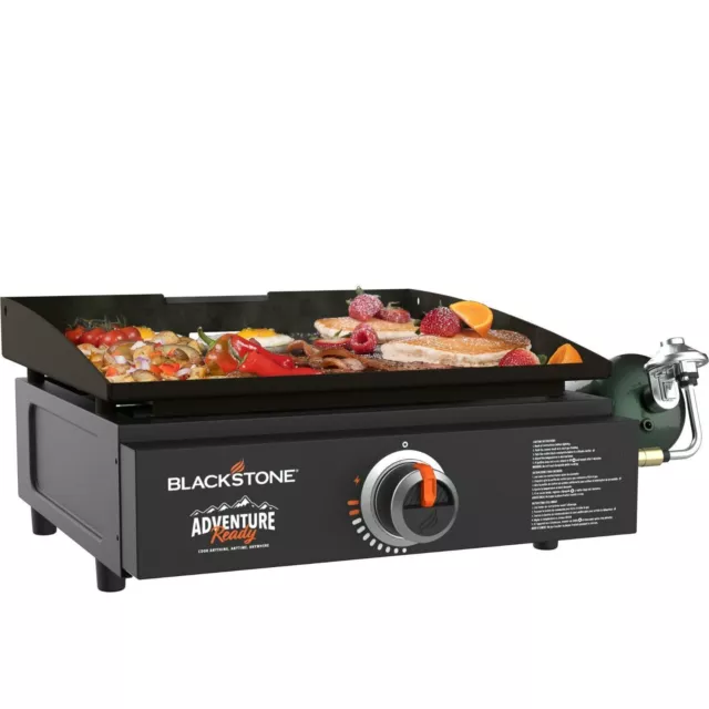 Portable Tabletop Flat Top Propane Gas Griddle Grills Outdoor Camping new