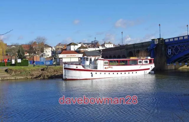 Photo  The Cruise Boat River King Moored By Stourport Bridge Stourport-On-Severn