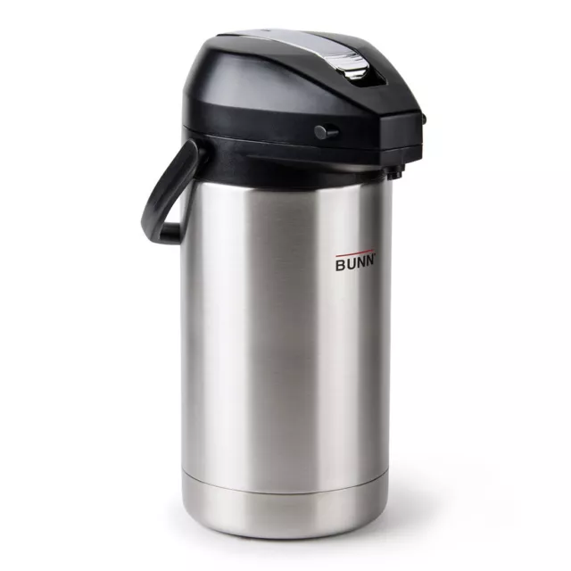 New Bunn 3.0L Brew-Thru Lever Action Insulated Coffee Airpot