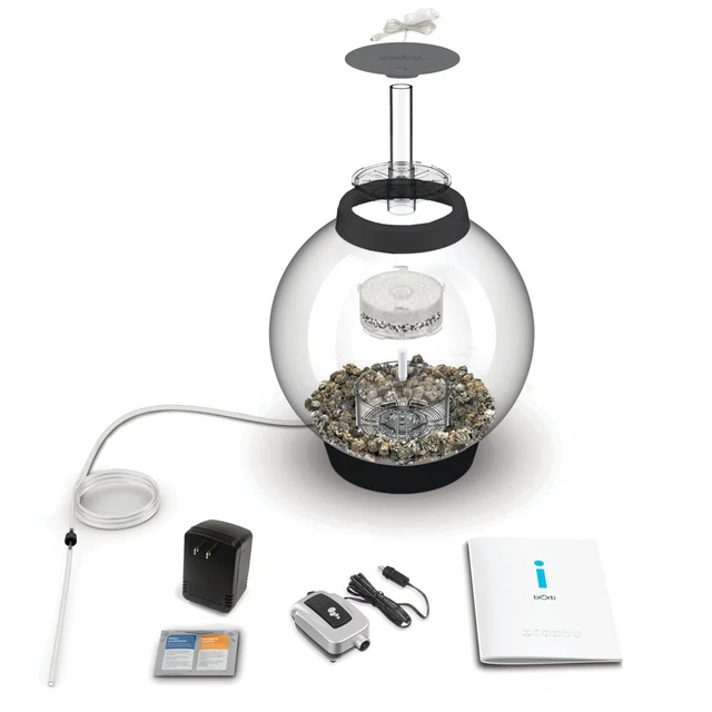 Biorb CLASSIC Aquarium with All Decor and Accessories Included - White LED Light 6