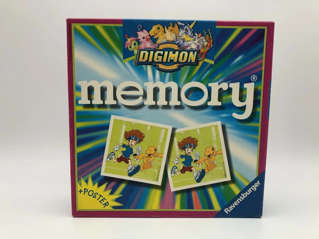 Ravensburger - DIGIMON memory - Legespiel - 2-8 Spieler - ab 4 Jahre