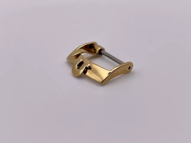 New 18mm GOLD PLATED Buckle For Omega watch strap. Omega Buckle