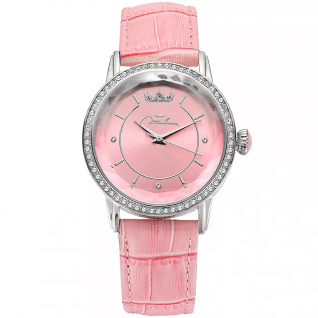 Orologio Miluna Momenti Donna Cristalli Pelle Rosa ORL1001_R35