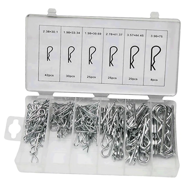 150 Pcs Weiß 150pcsr Typ Splint Haarnadel Clips Federhaarnadel