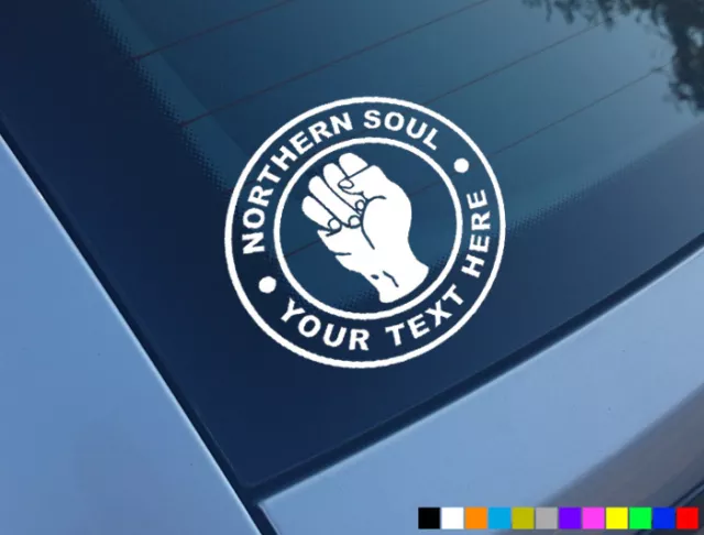 Adesivi Scooter Auto Nornorthern Soul Personalizzati Decalcomanie Vinile Laptop Motown Mantieni La Fede