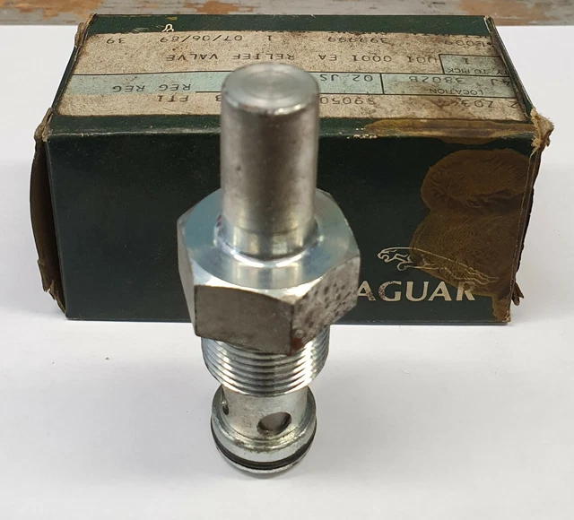 JAGUAR OIL PRESSURE Relief Valve (New Old Stock) JS234 £65.00 PicClick UK