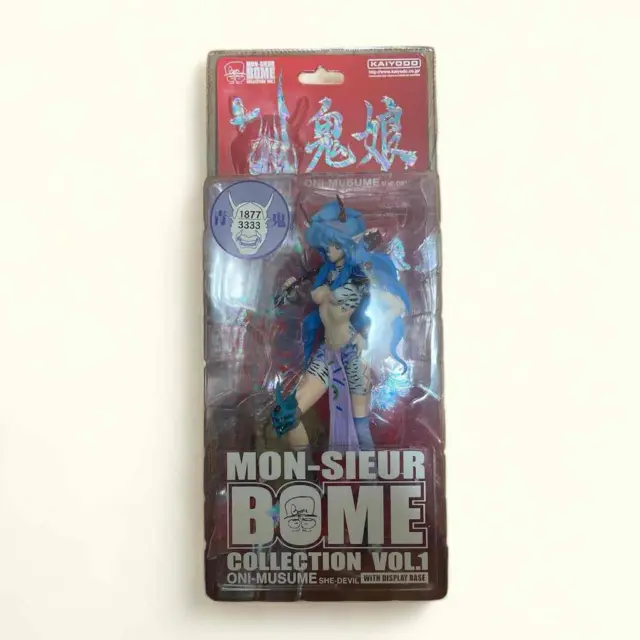 Mon-Sieur BOME Collection Oni-Musume Figure Blue She-Devil MIP Limited 1877/3333