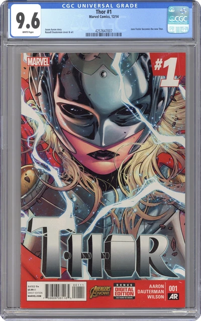 Thor 1A Dauterman CGC 9.6 2014 4257647007 Jane Foster as Thor