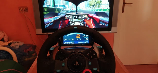 Telemetry Display For Supporto Universale Per Volante Logitech G920 G29 G923 Con Base Mobile E Porta Telefono - Foto 4