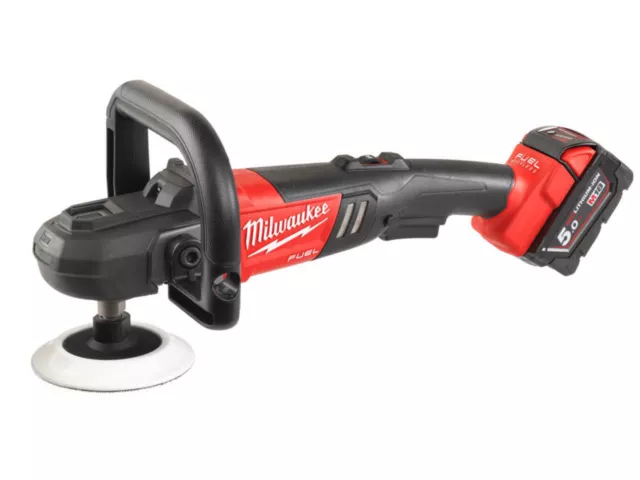 Milwaukee Fuel 18 Volt 180mm 8 Position Variable Speed Polisher M18FAP180-502X